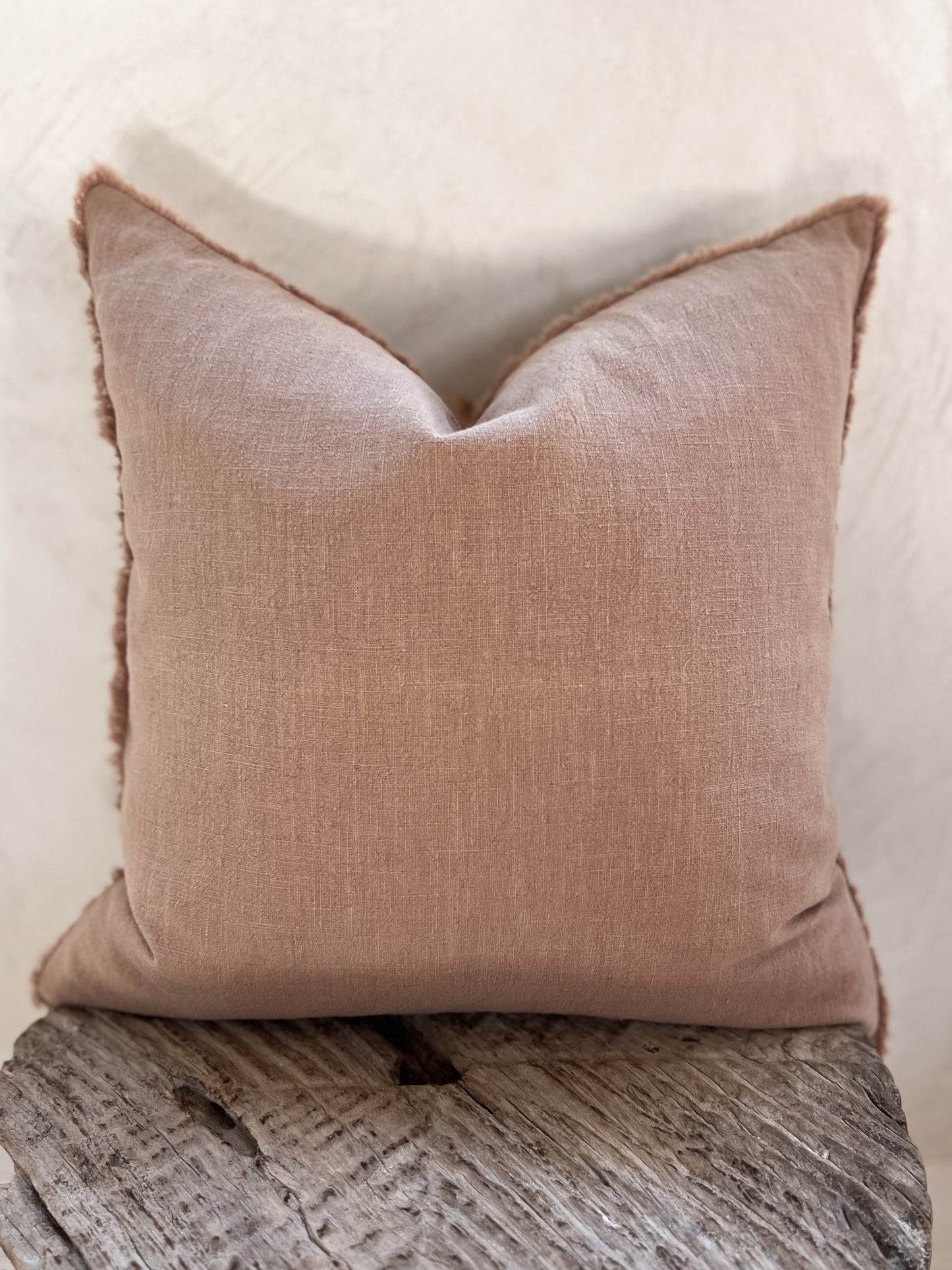 Ramie Standard Cushion - Blush