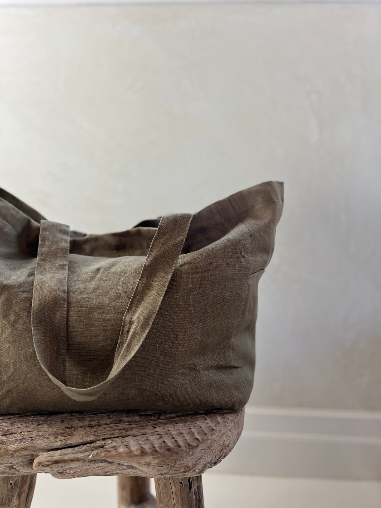 Linen Bag - Olive