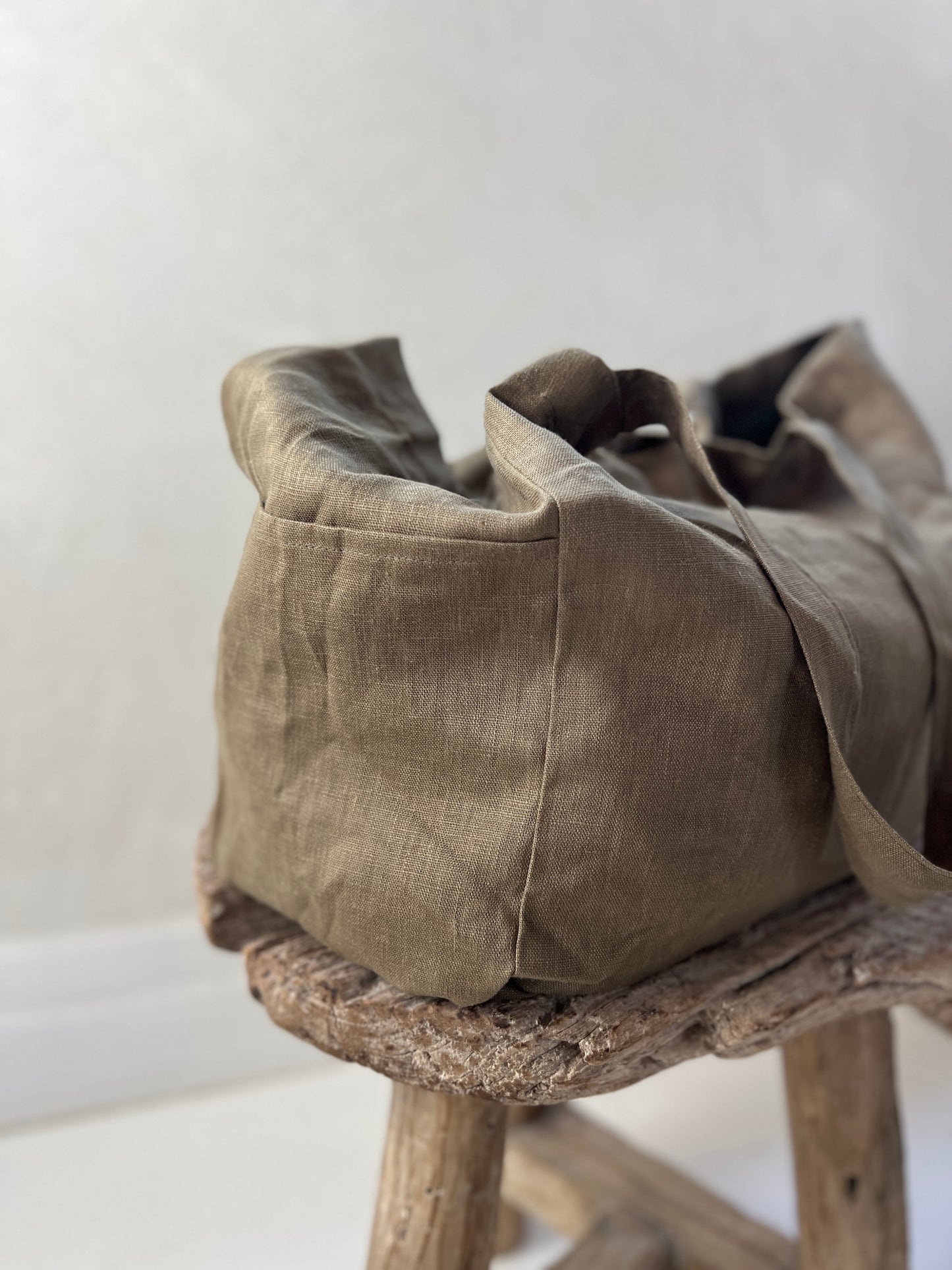 Linen Bag - Olive