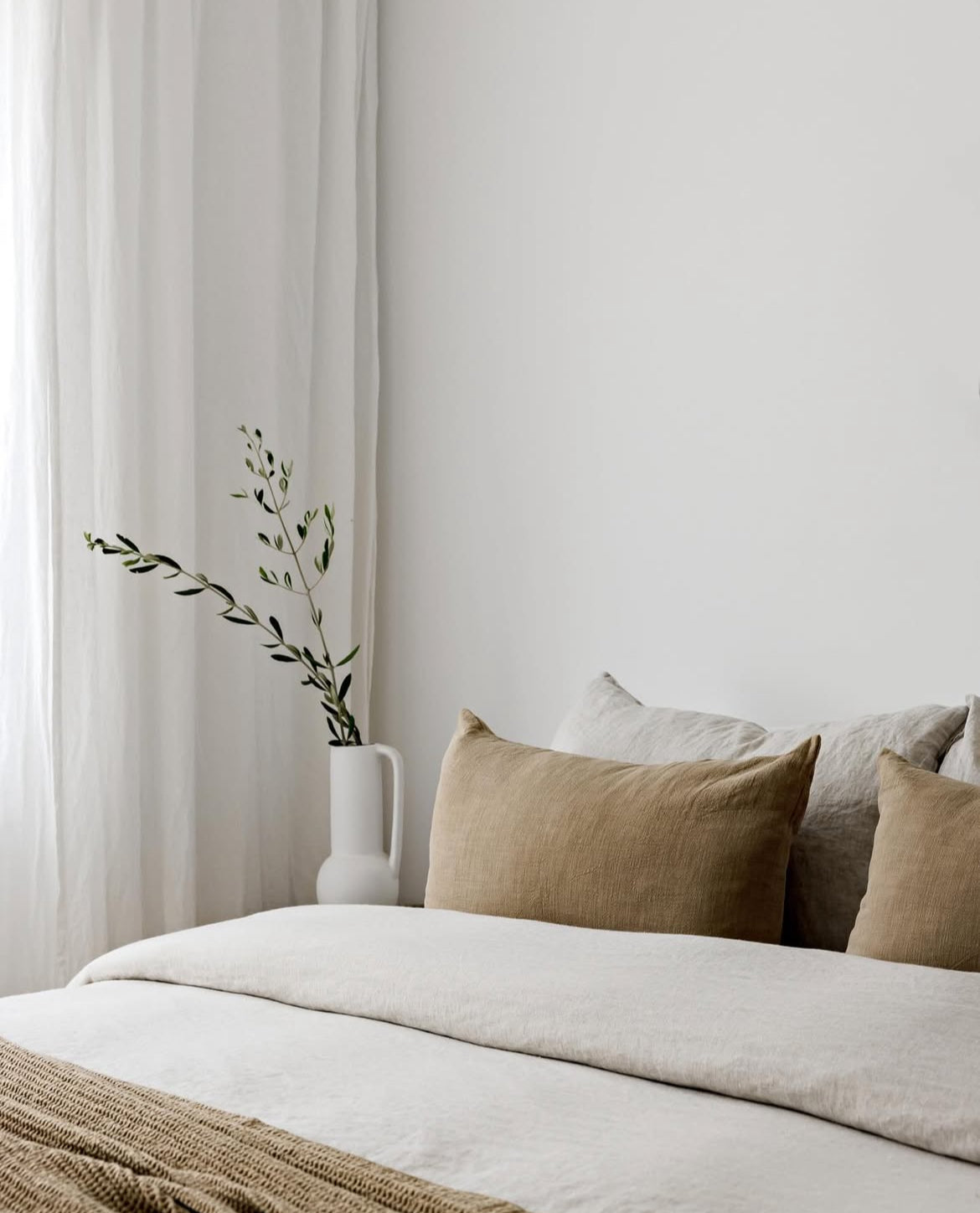 Ramie Lumbar Cushion - Husk