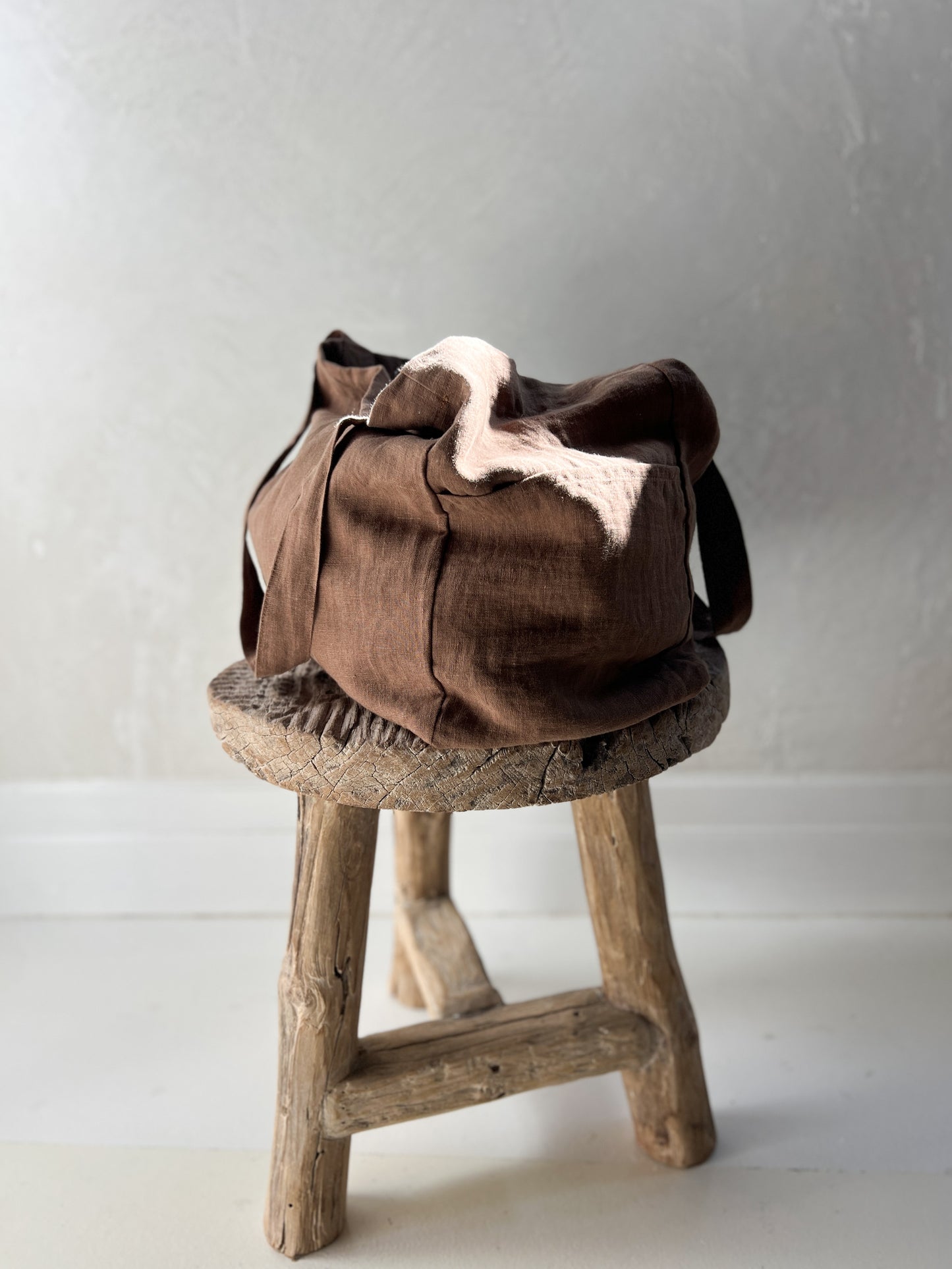 Linen Bag - Cocoa