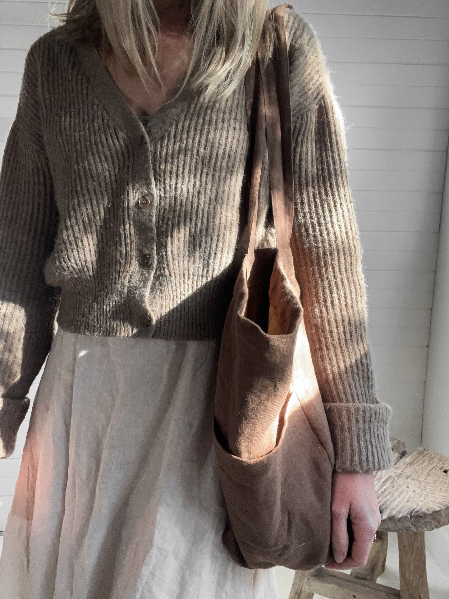 Linen Bag - Cocoa