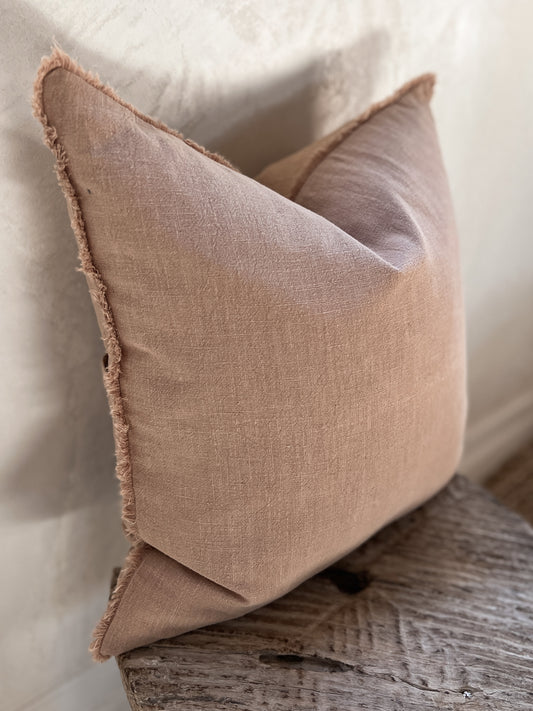 Ramie Standard Cushion - Blush