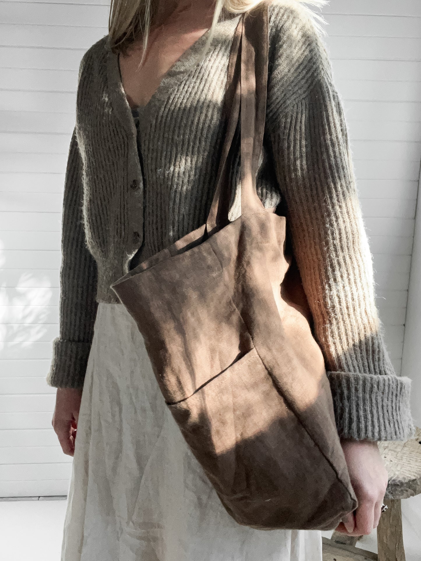 Linen Bag - Cocoa