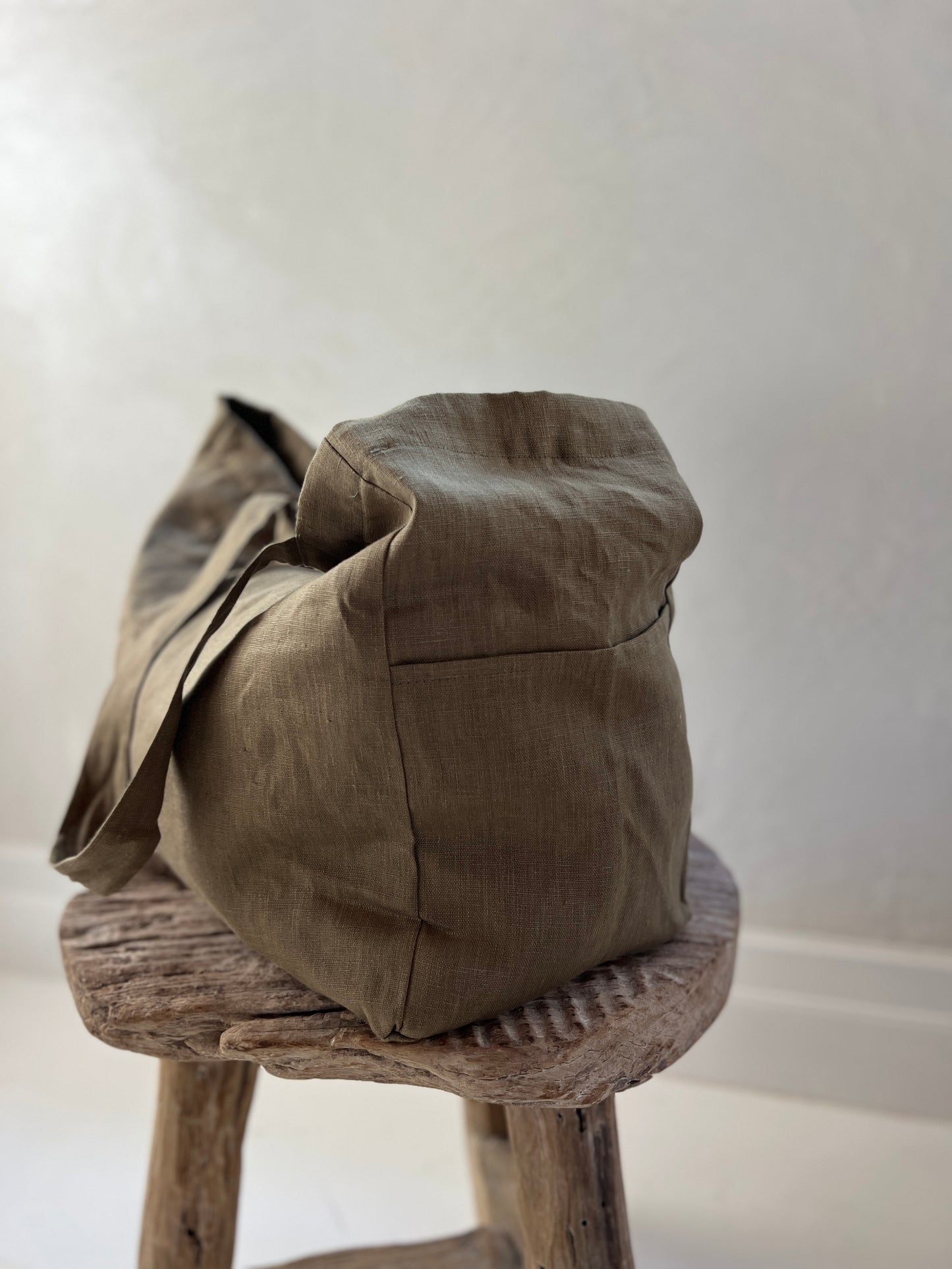Linen Bag - Olive