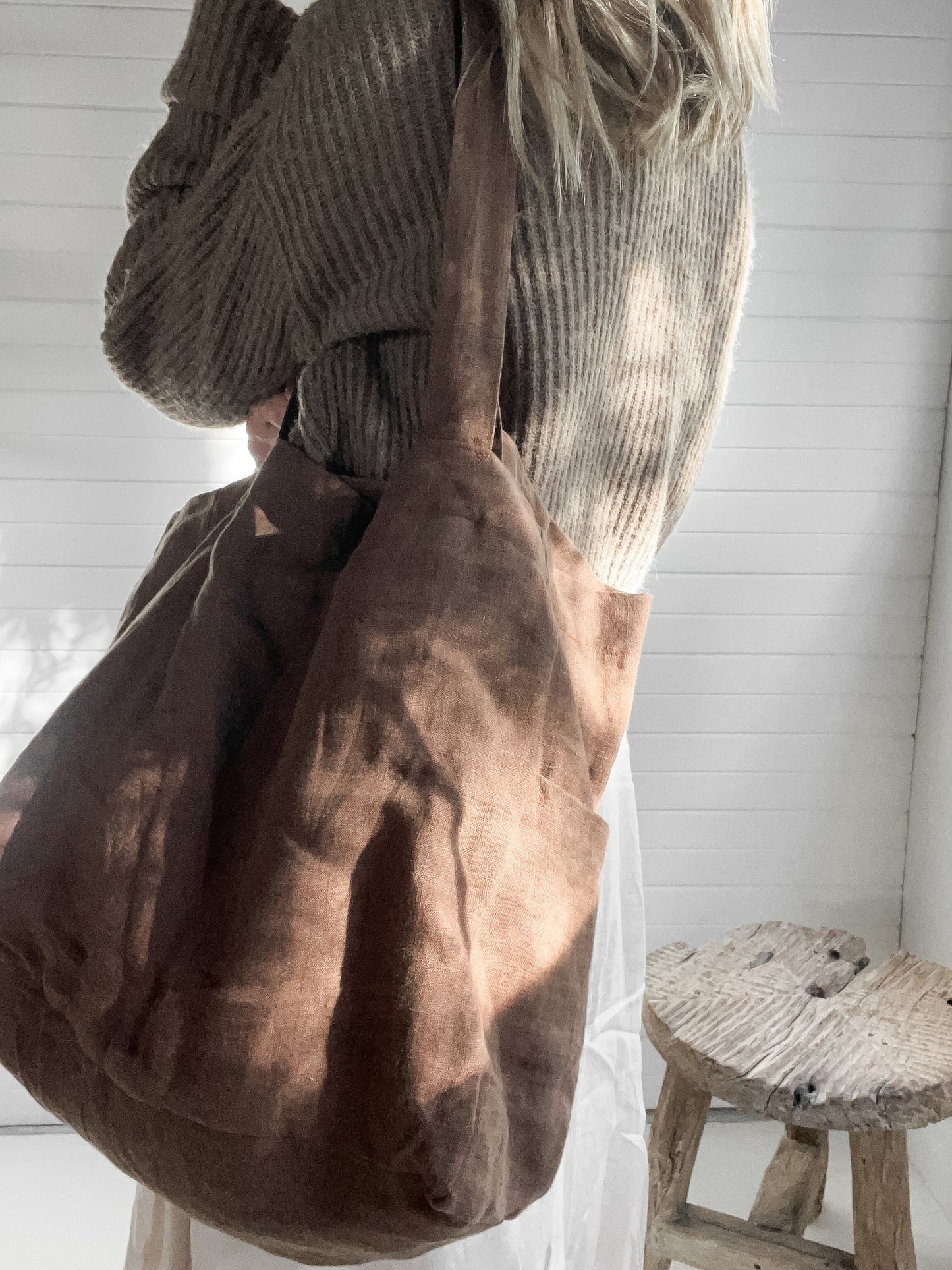 Linen Bag - Cocoa