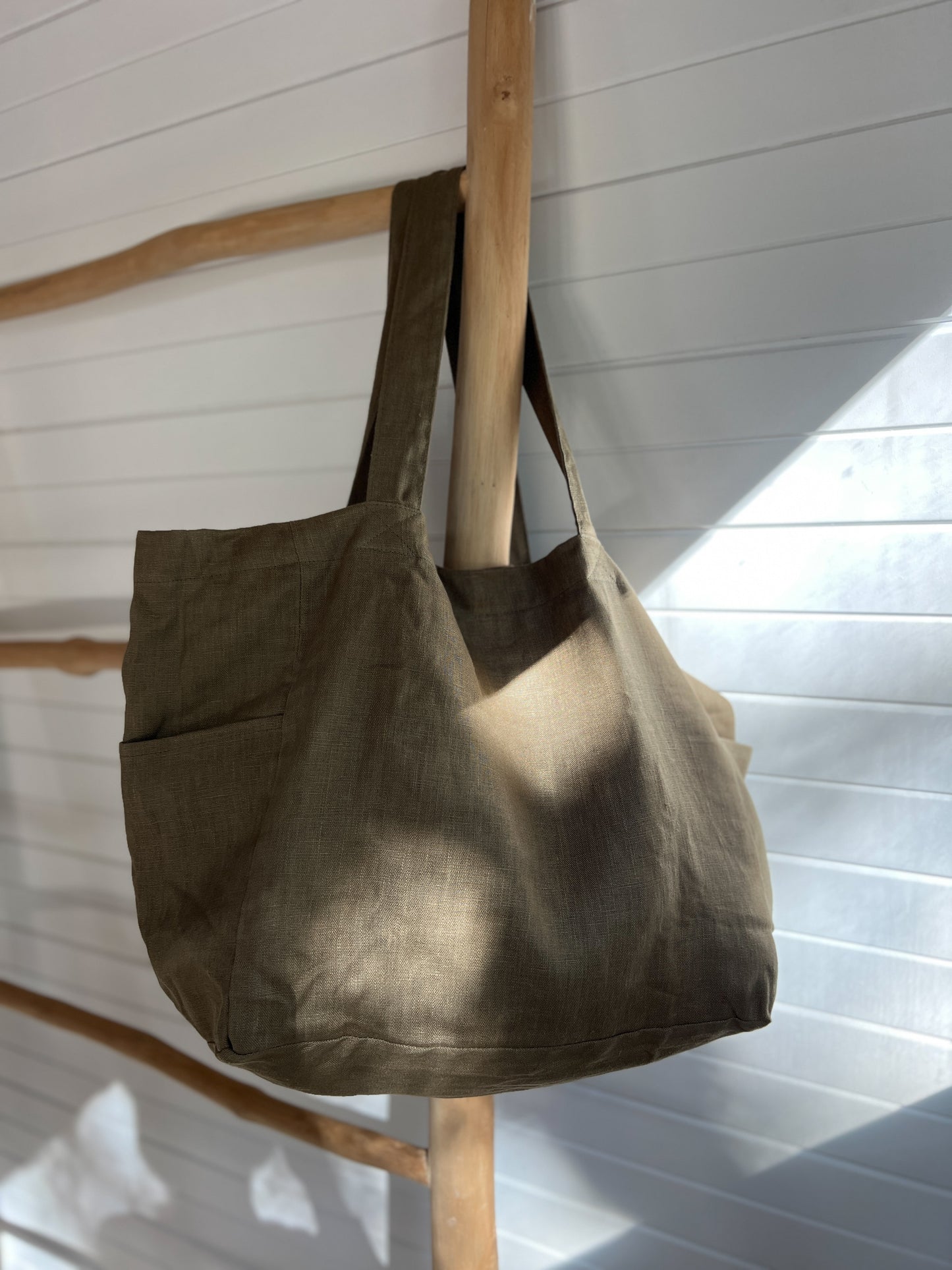 Linen Bag - Olive