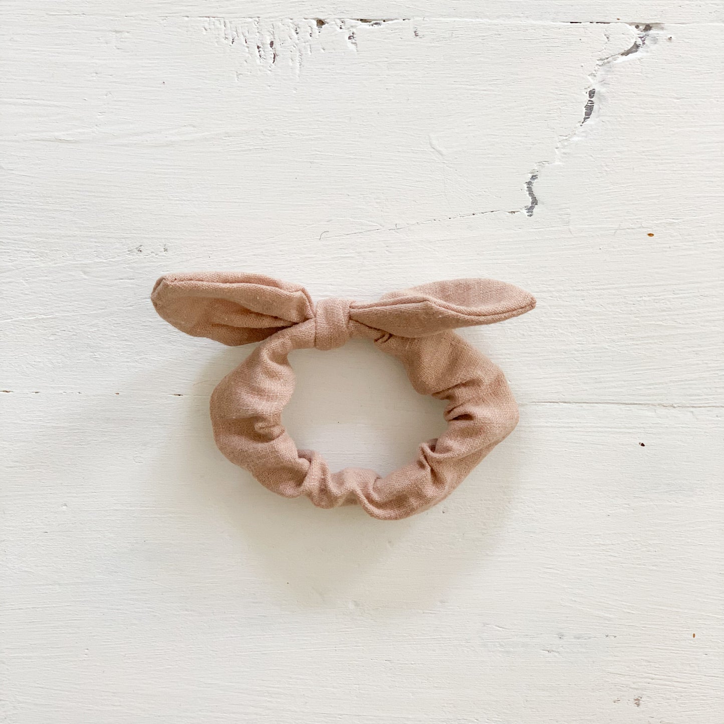 Ramie Hair Bows - Blush
