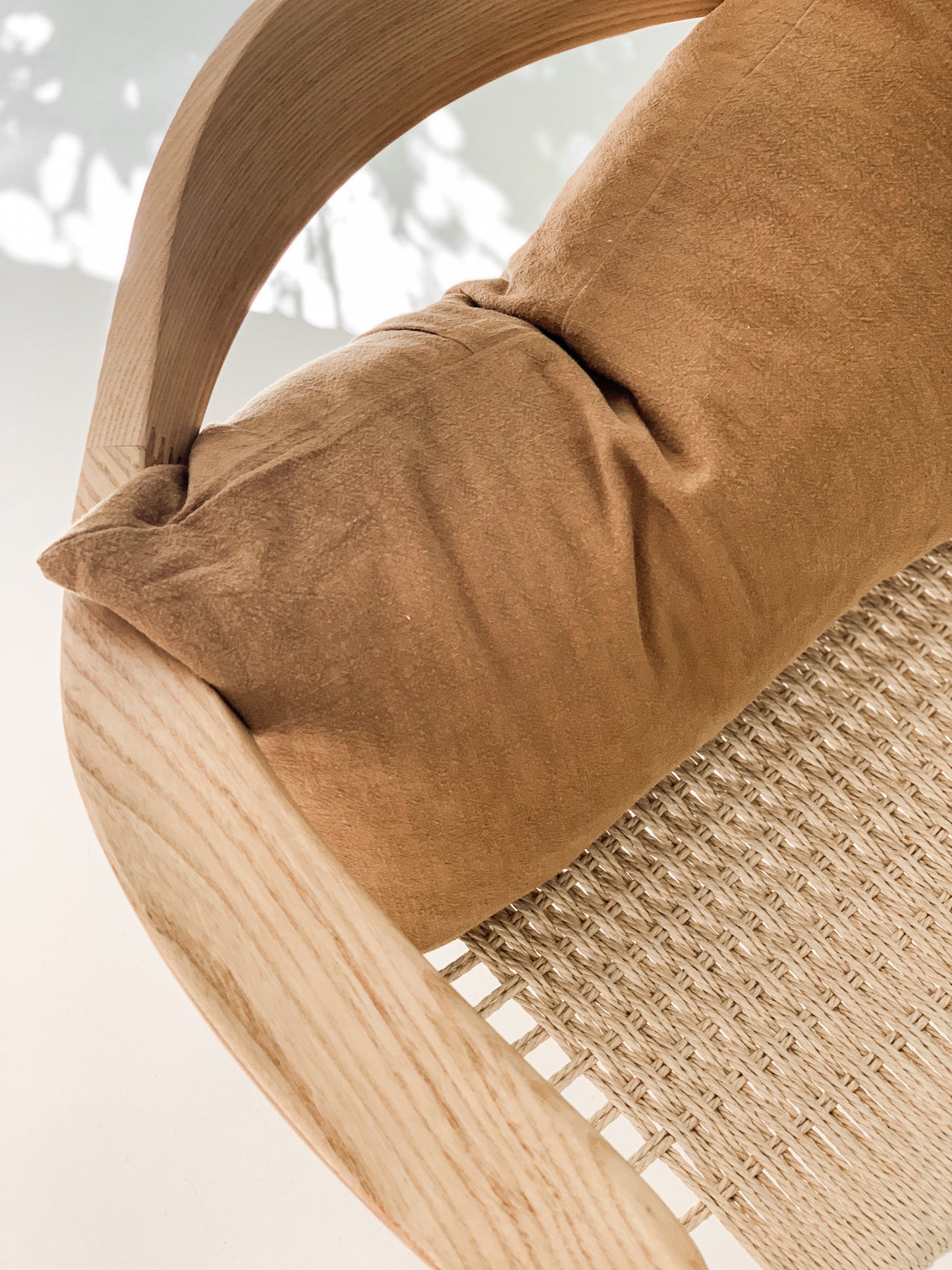 Ramie Lumbar Cushion - Cinnamon