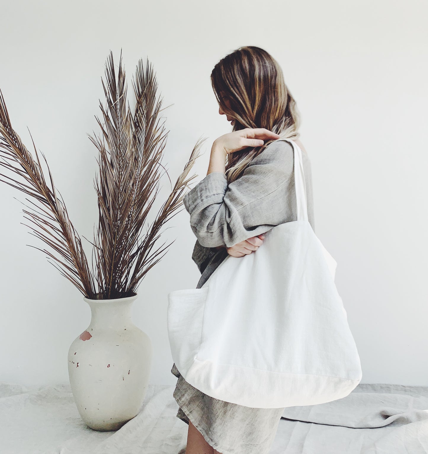 Ramie Bag - Chalk