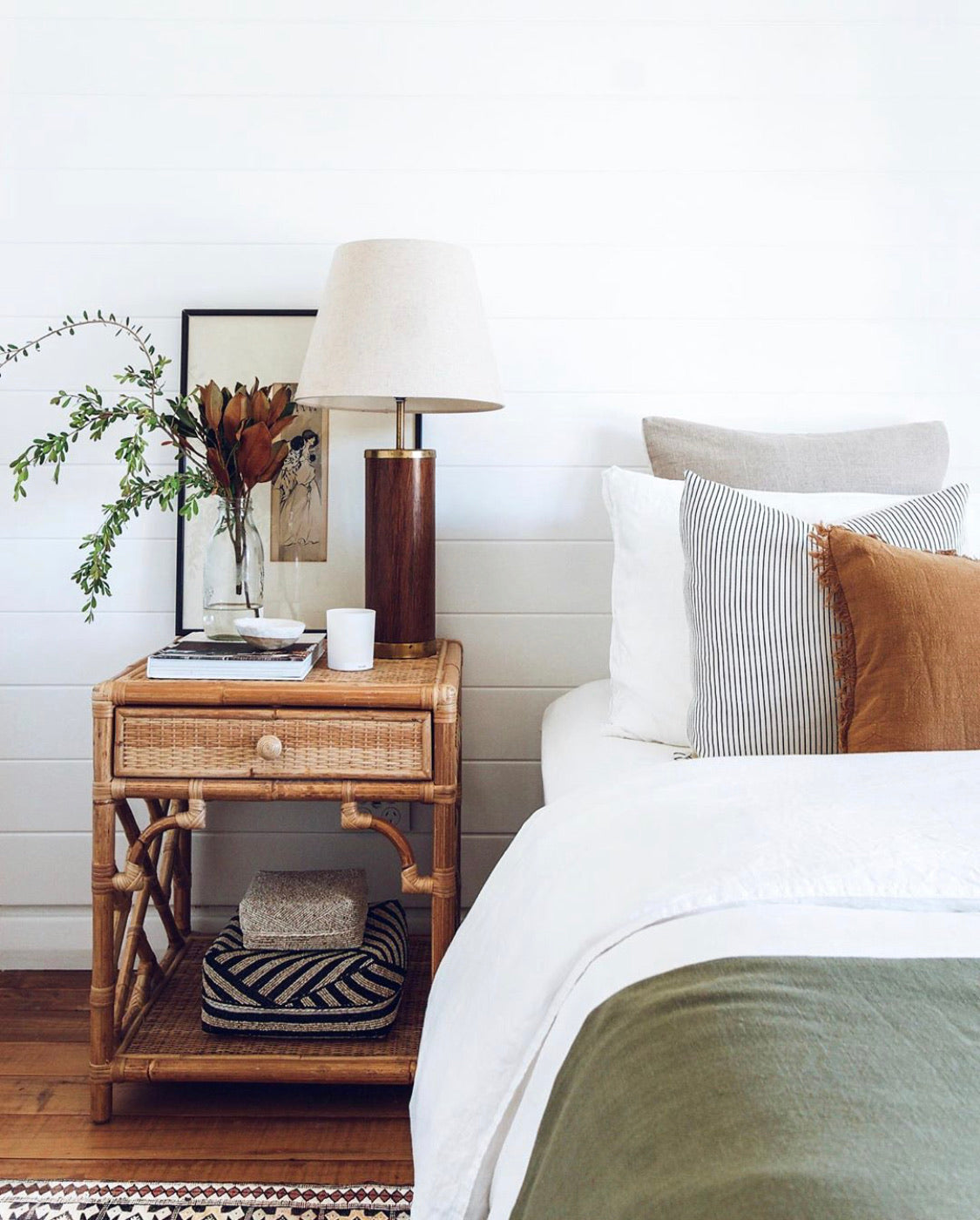 Ramie Lumbar Cushion - Cinnamon