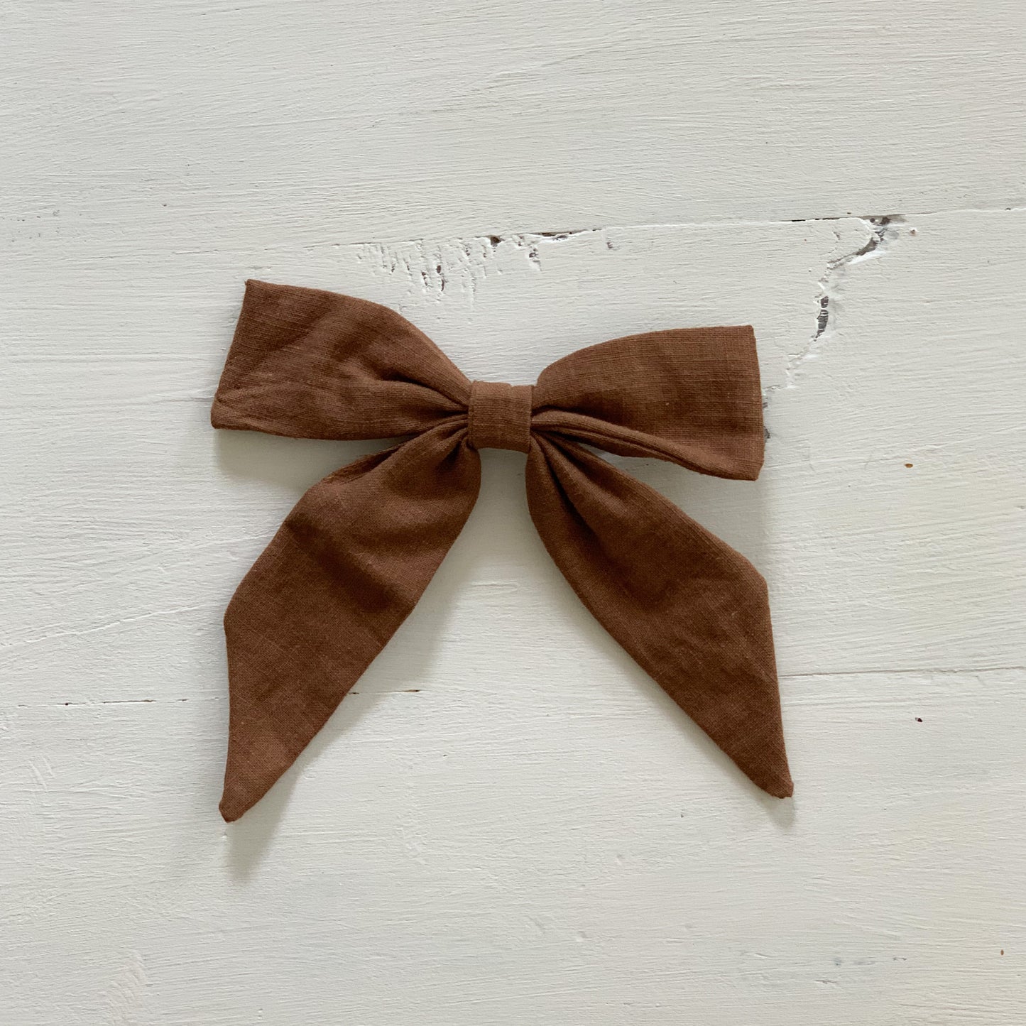 Ramie Hair Bows - Earth
