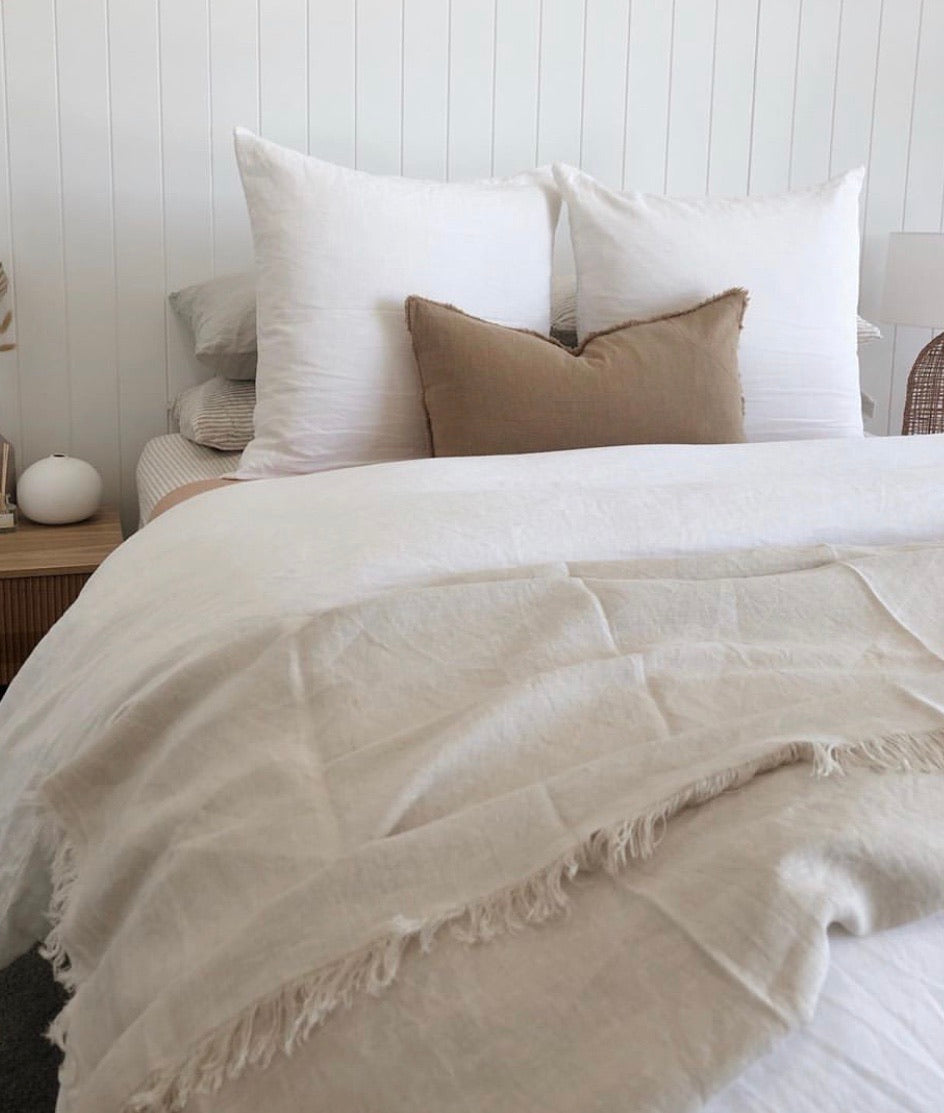 Ramie Lumbar Cushion - Husk