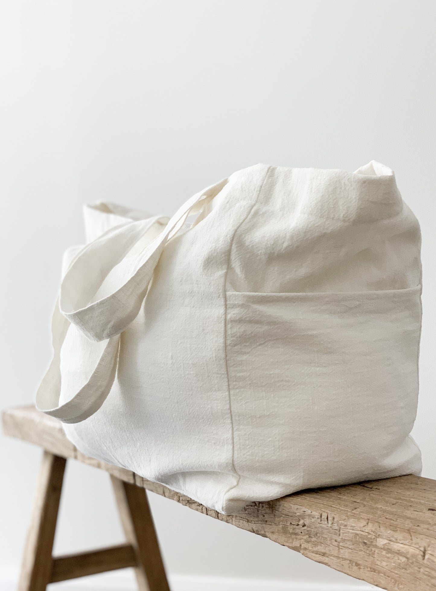 Ramie Bag - Chalk