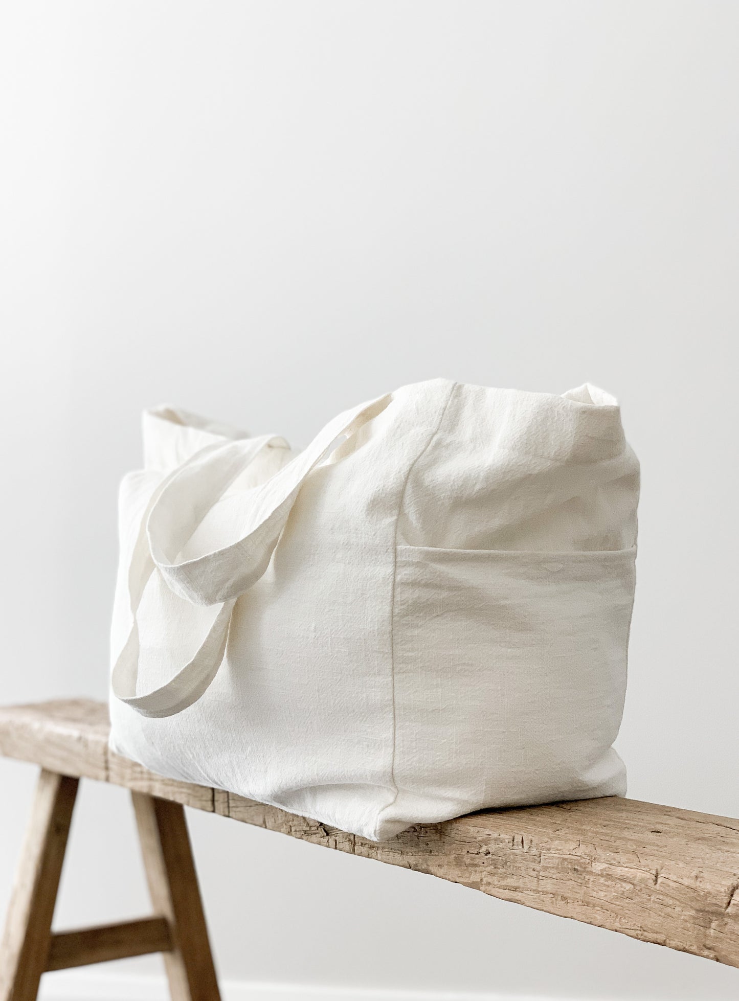 Ramie Bag - Chalk