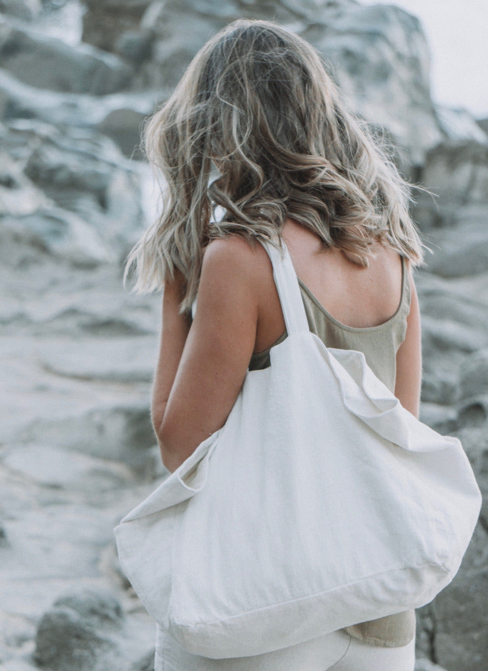 Ramie Bag - Chalk