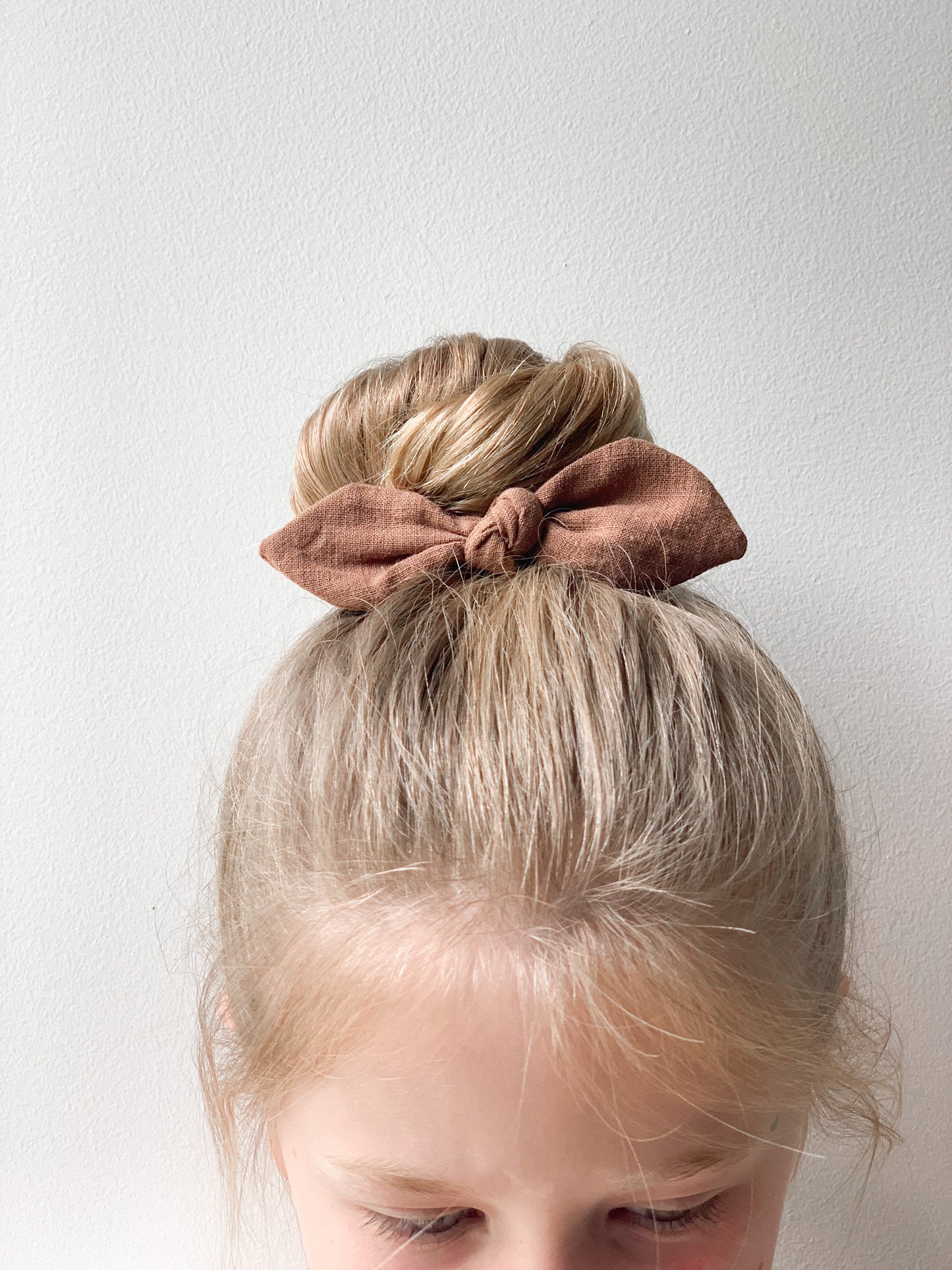Ramie Hair Bows - Earth