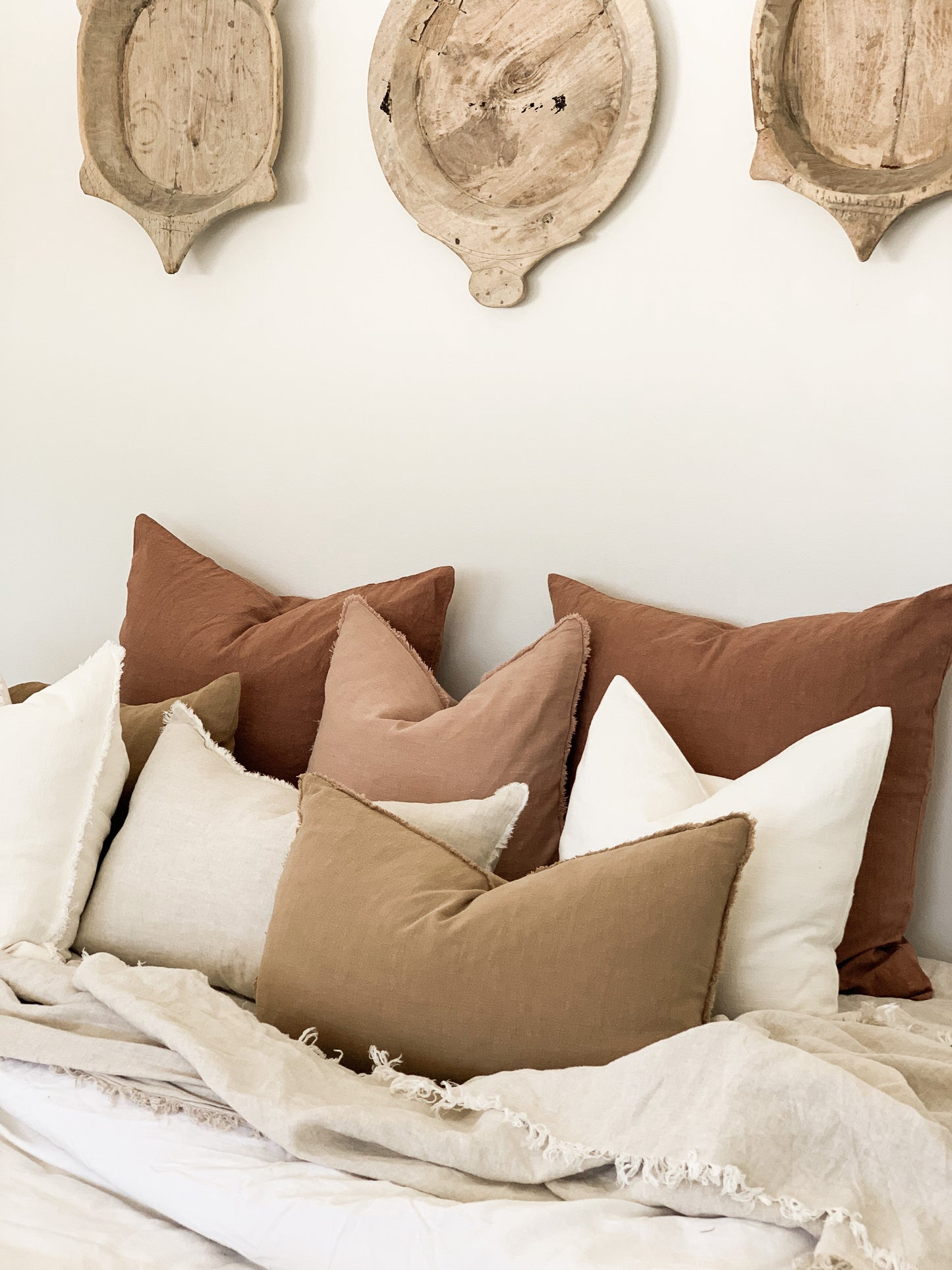 Ramie Lumbar Cushion - Husk