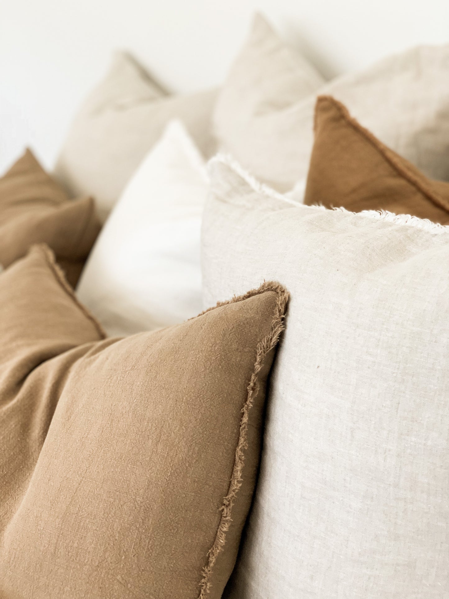 Ramie Lumbar Cushion - Husk