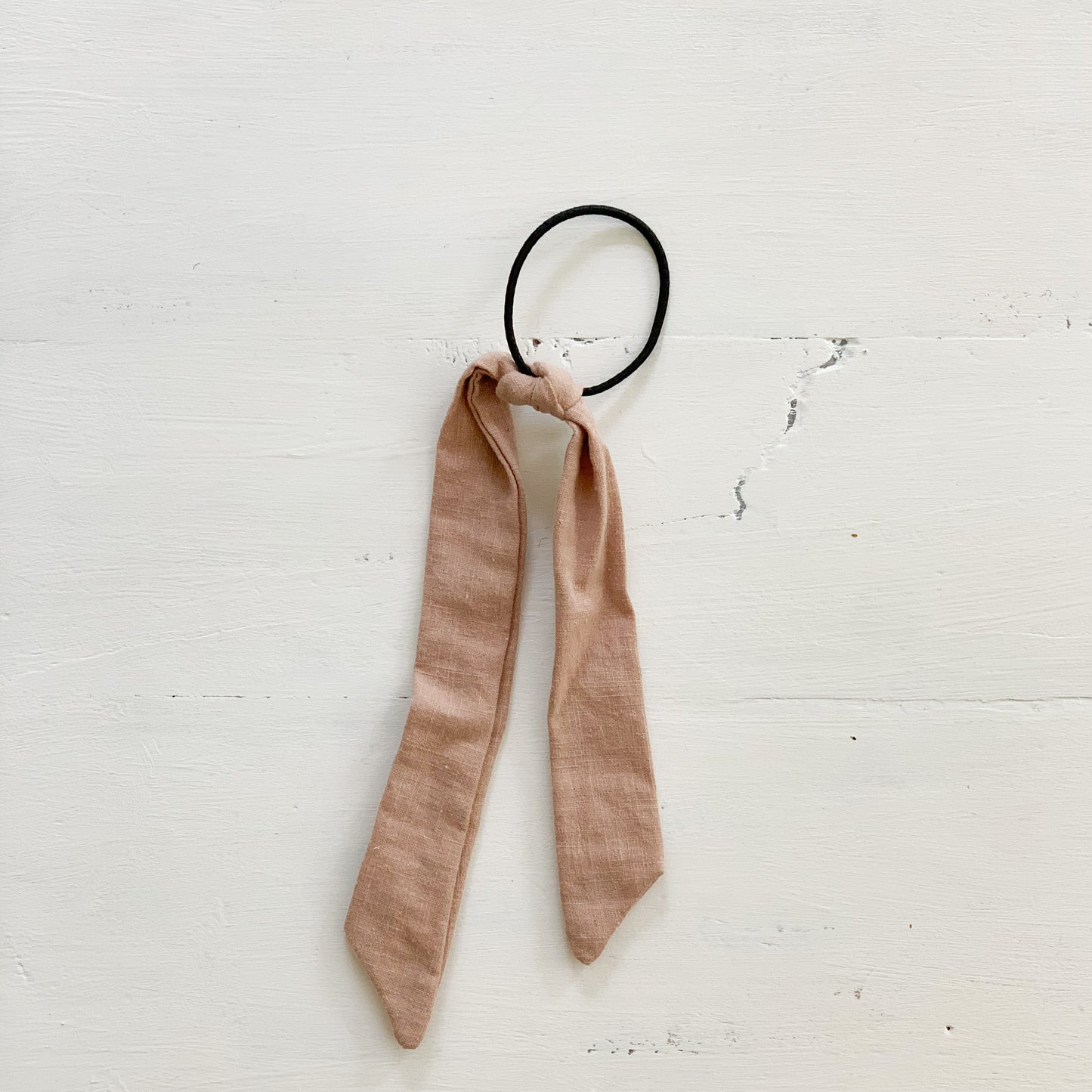 Ramie Hair Bows - Blush