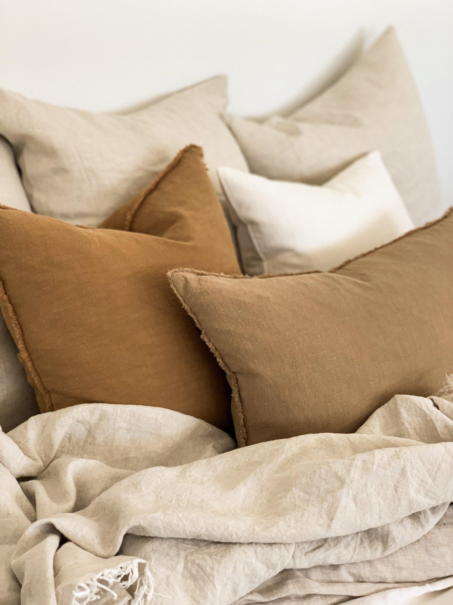 Ramie Lumbar Cushion - Husk