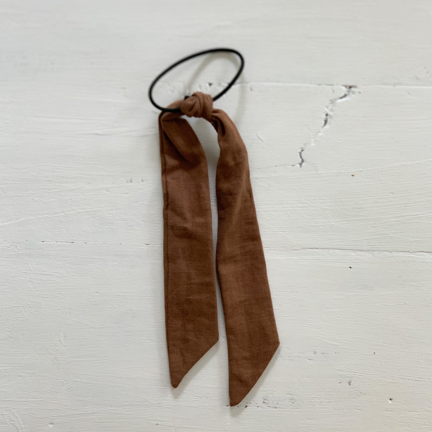 Ramie Hair Bows - Earth