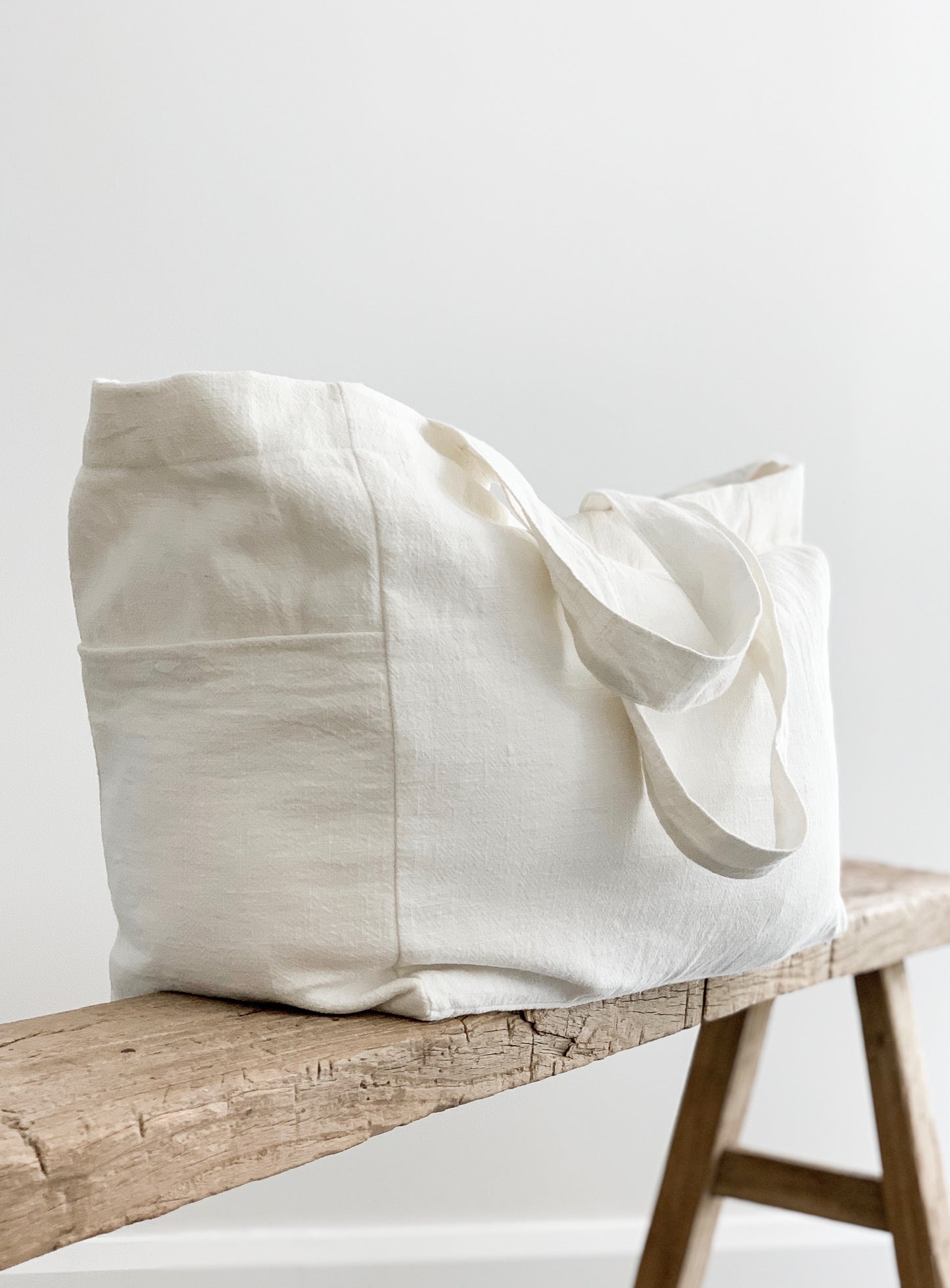 Ramie Bag - Chalk