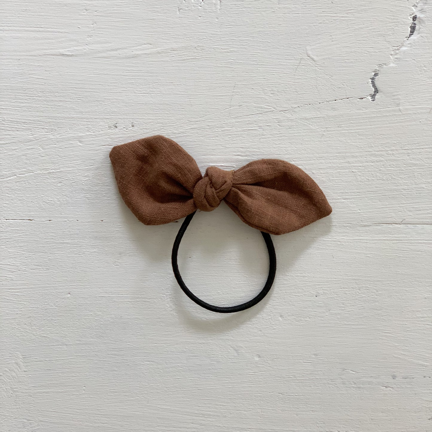 Ramie Hair Bows - Earth