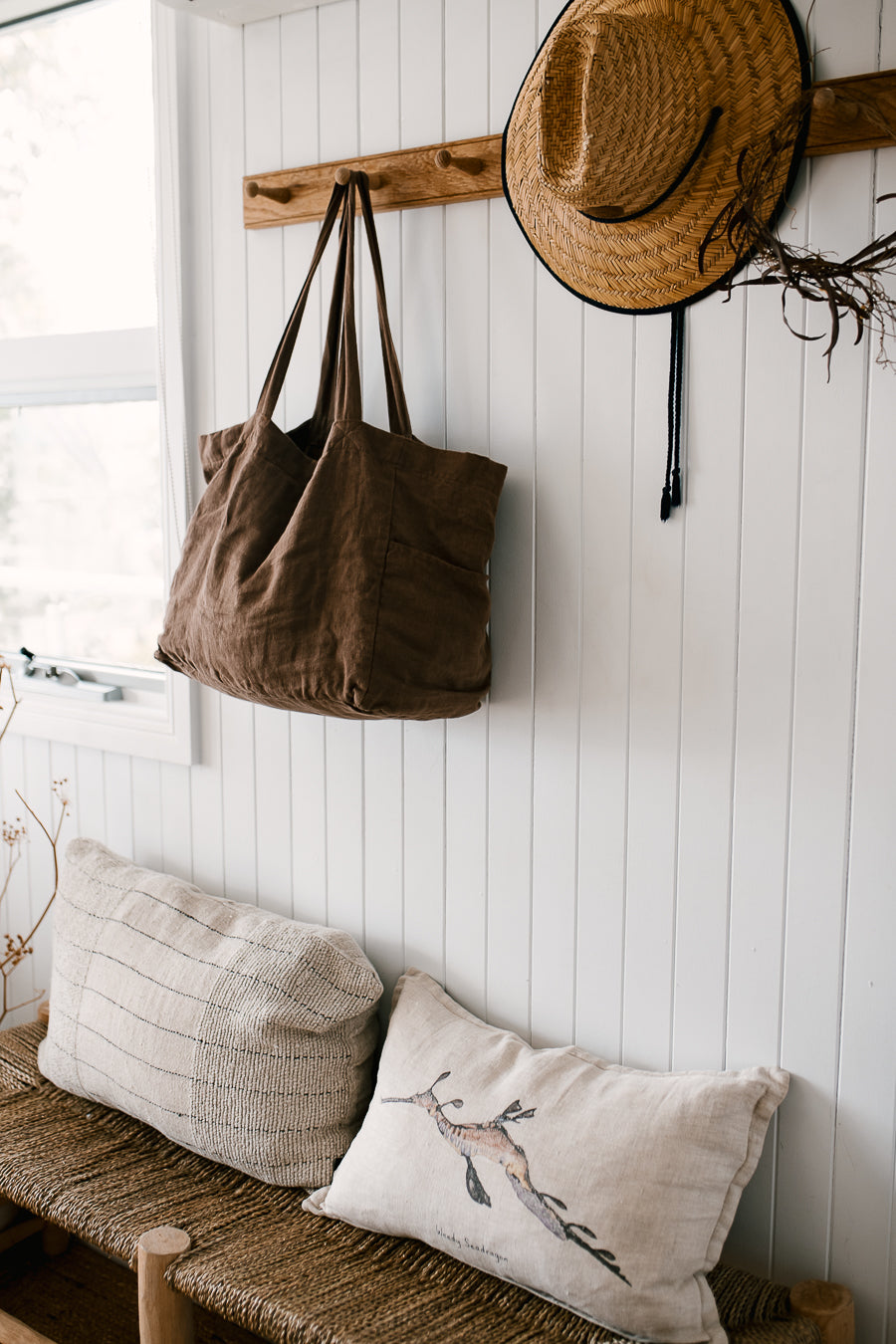 Linen Bag - Cocoa
