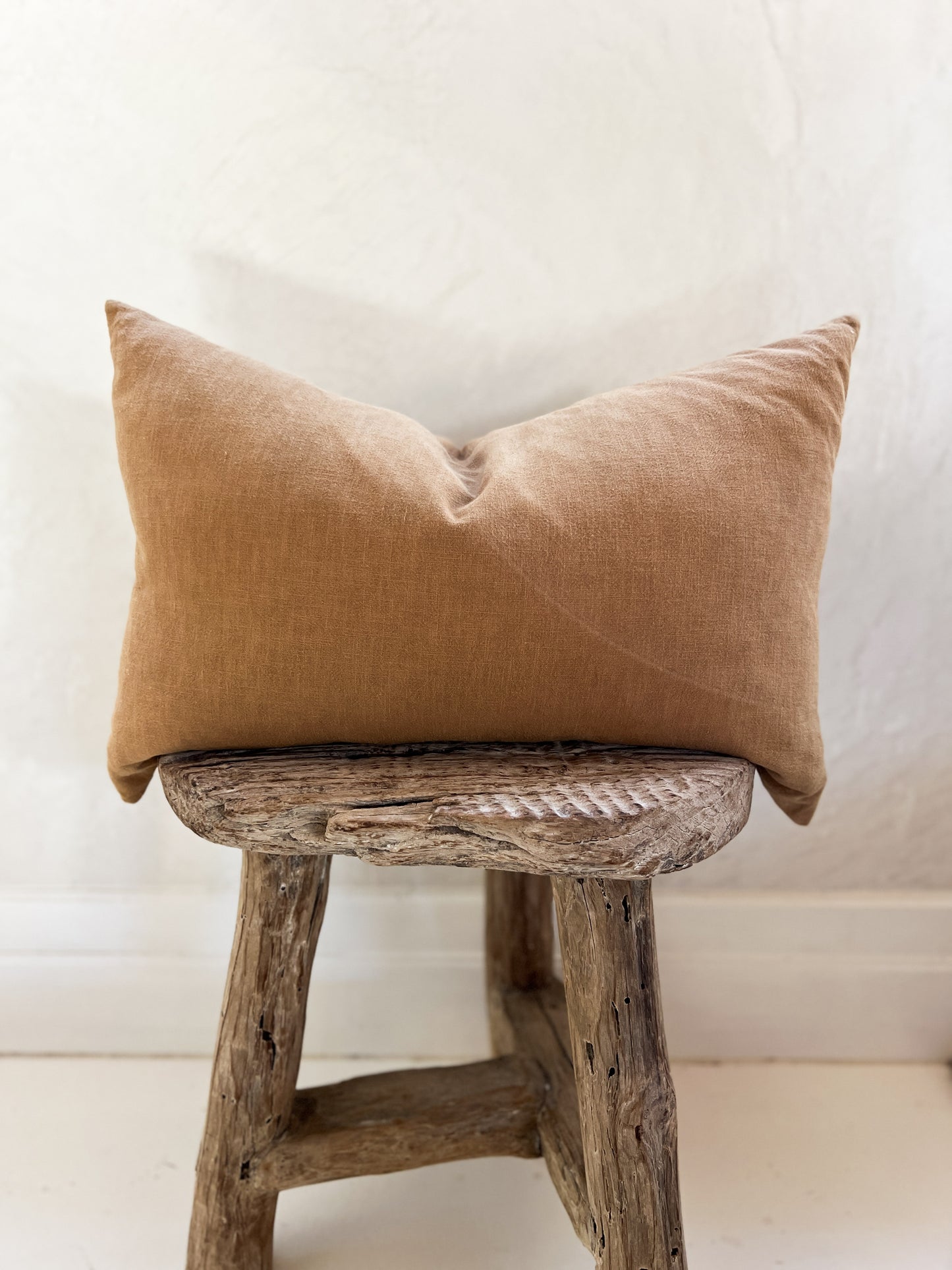 Ramie Lumbar Cushion - Cinnamon