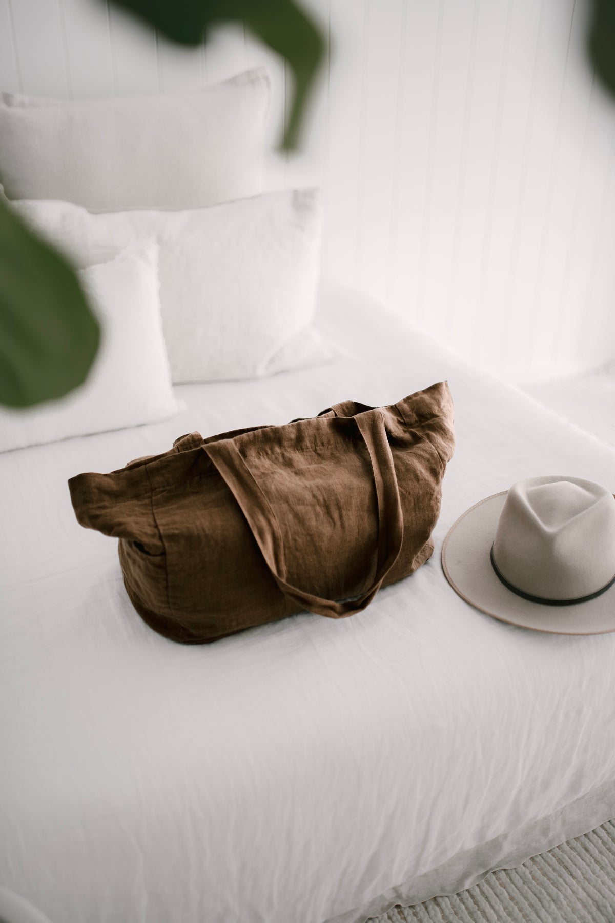 Linen Bag - Cocoa