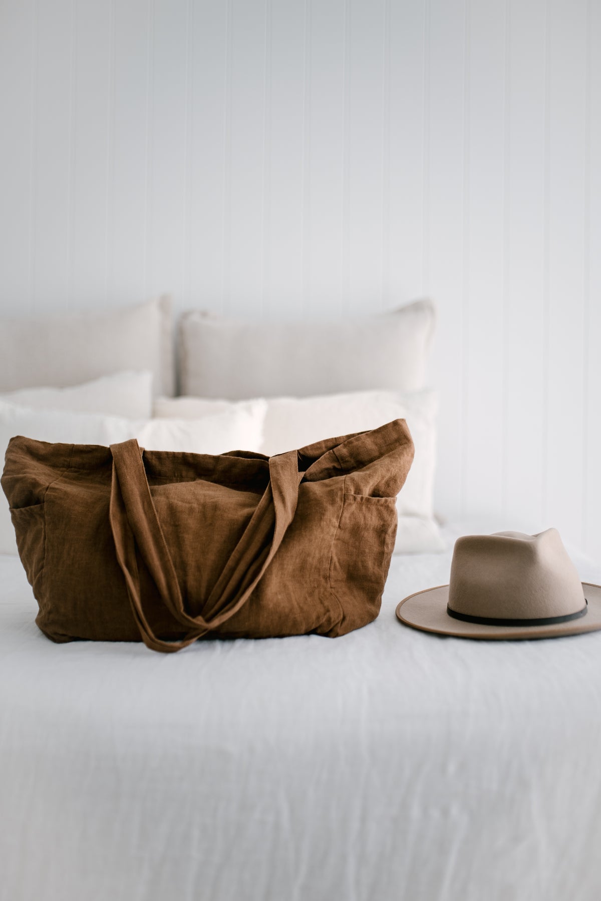 Linen Bag - Cocoa