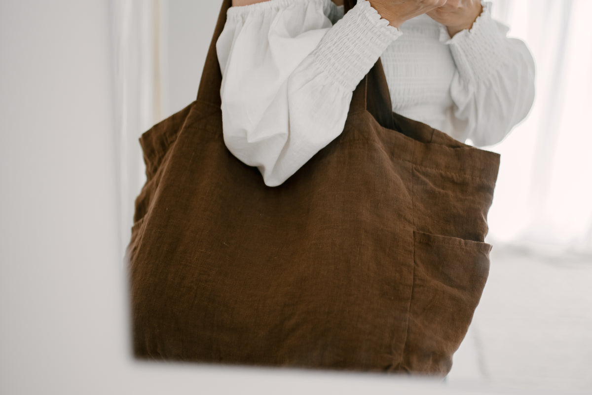 Linen Bag - Cocoa