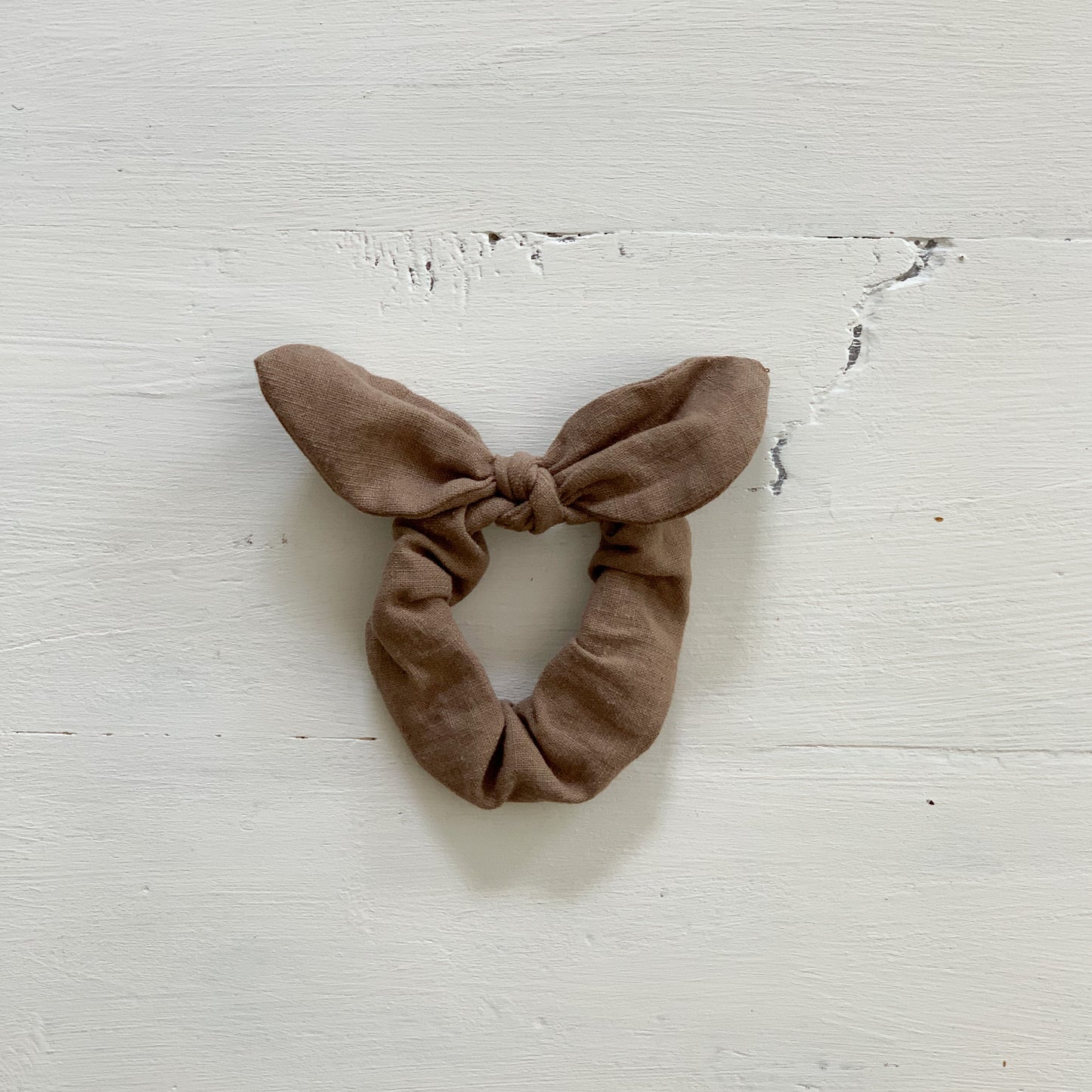 Ramie Hair Bows - Fawn