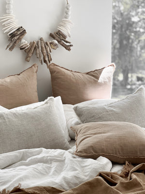 Ramie Standard Cushion - Husk