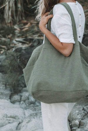 Ramie Bag - Olive