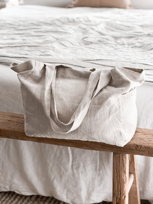 Linen Bag - Flax