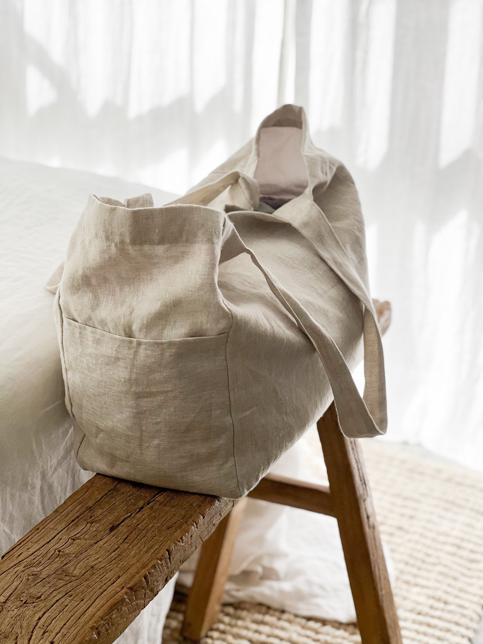 Linen Bag - Flax