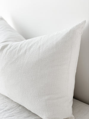 Ramie Lumbar Cushion - Chalk