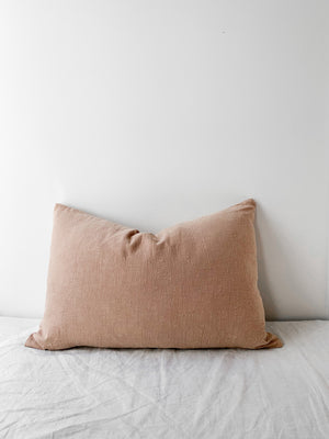 Ramie Lumbar Cushion - Blush