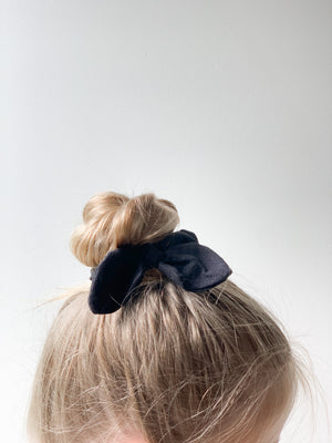 Ramie Hair Bows - Black