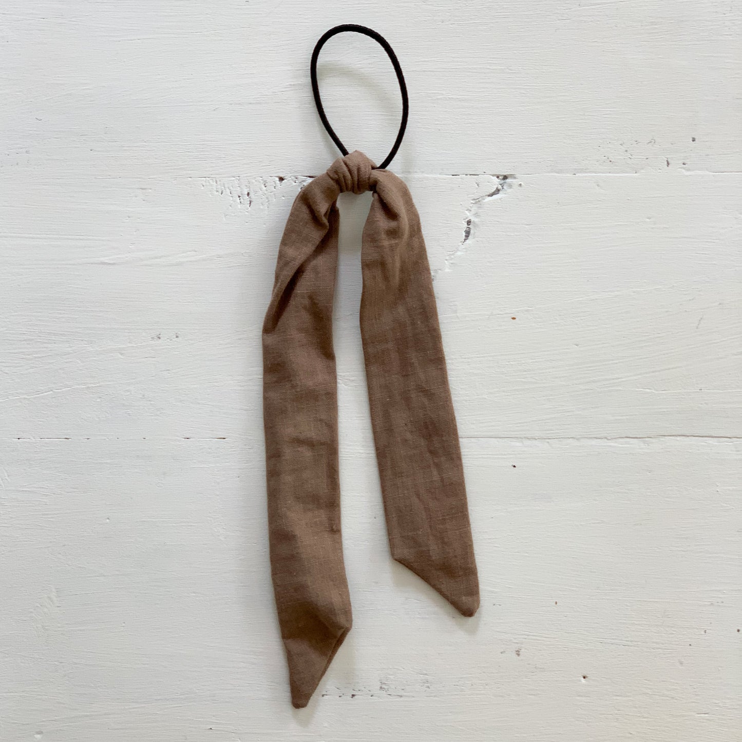 Ramie Hair Bows - Fawn